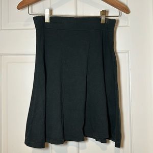 Brandy Melville Vintage Dark Green Skater Skirt